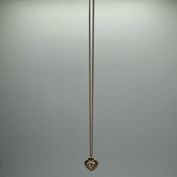 Christian Dior Heart Pendent Necklace - Picture 2 of 12